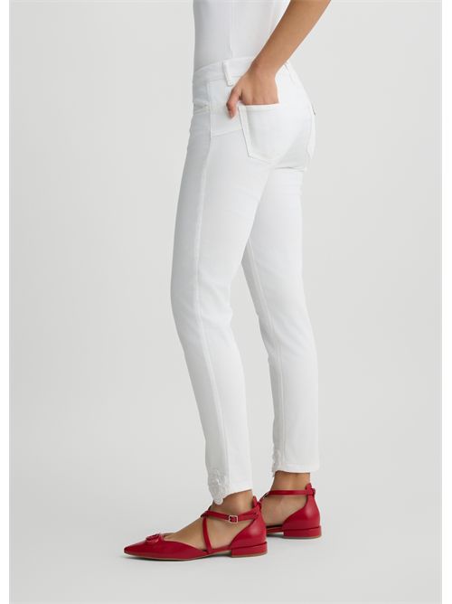 pants woman white LIU JO | WA5457T4033/M9603